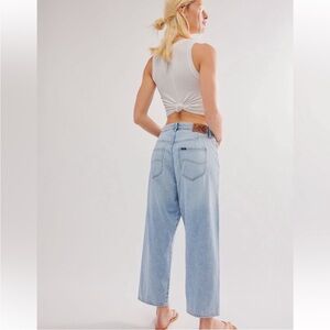 Lee Button-Fly Ankle Jeans